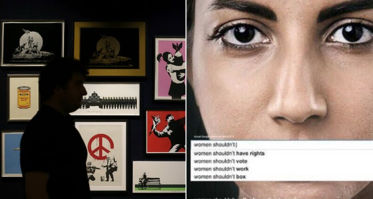 Banksy, Feminism, Förtryck, Anna Åslund, Kvinnor, Google